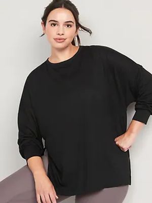 Long-Sleeve UltraLite Tunic T-Shirt for Women