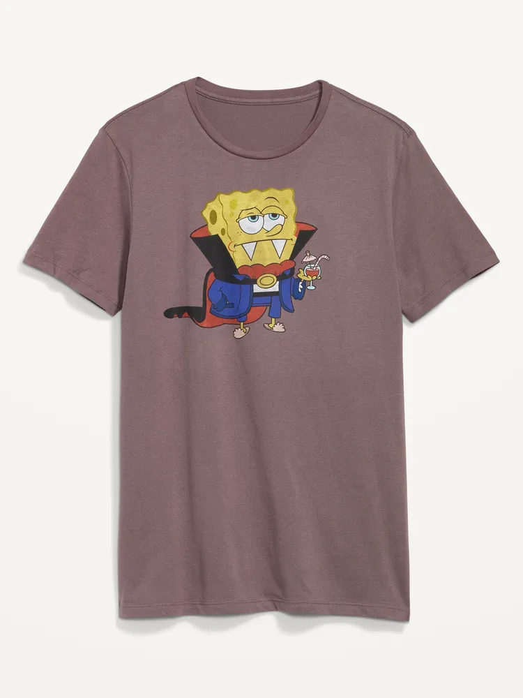 SpongeBob SquarePants Gender-Neutral Halloween T-Shirt for Adults