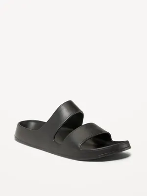 Double-Strap Slide Sandals for Men (Partially Plant-Based
