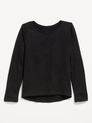Softest Long-Sleeve Scoop-Neck T-Shirt for Girls