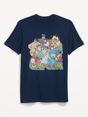 Capcom Characters Vintage Gender-Neutral T-Shirt for Adults