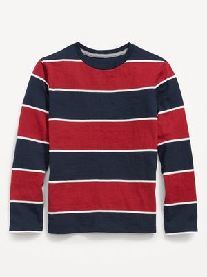 Softest Long-Sleeve Striped T-Shirt for Boys