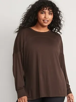 Long-Sleeve UltraLite Tunic T-Shirt for Women