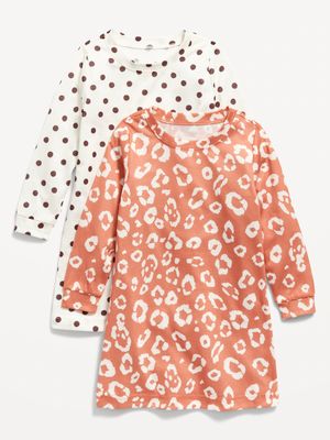 Printed Nightgown 2-Pack for Toddler Girls & Baby