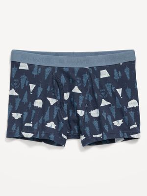 Printed Built-In Flex Underwear Trunks for Men - 3-inch inseam