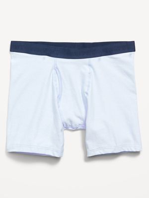 Printed Built-In Flex Boxer-Briefs Underwear for Men - 6.25-inch inseam