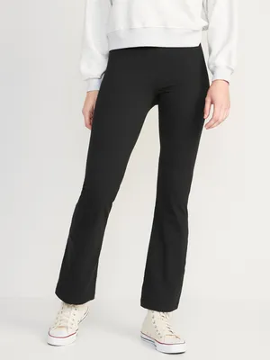 High-Waisted Fashion Flare Leggings