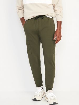 Dynamic Fleece Hidden-Pocket Cargo Jogger Sweatpants