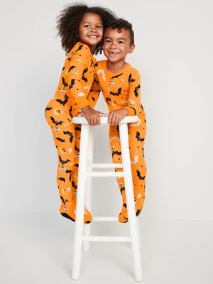 Unisex Matching Halloween Footed One-Piece Pajamas for Toddler & Baby