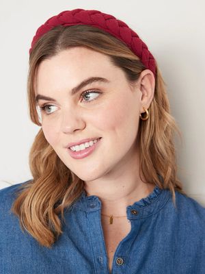 Braided Fabric Headband for Women