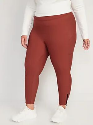 High-Waisted All-Seasons StretchTech 7/8-Length Hybrid Ankle Pants for Women