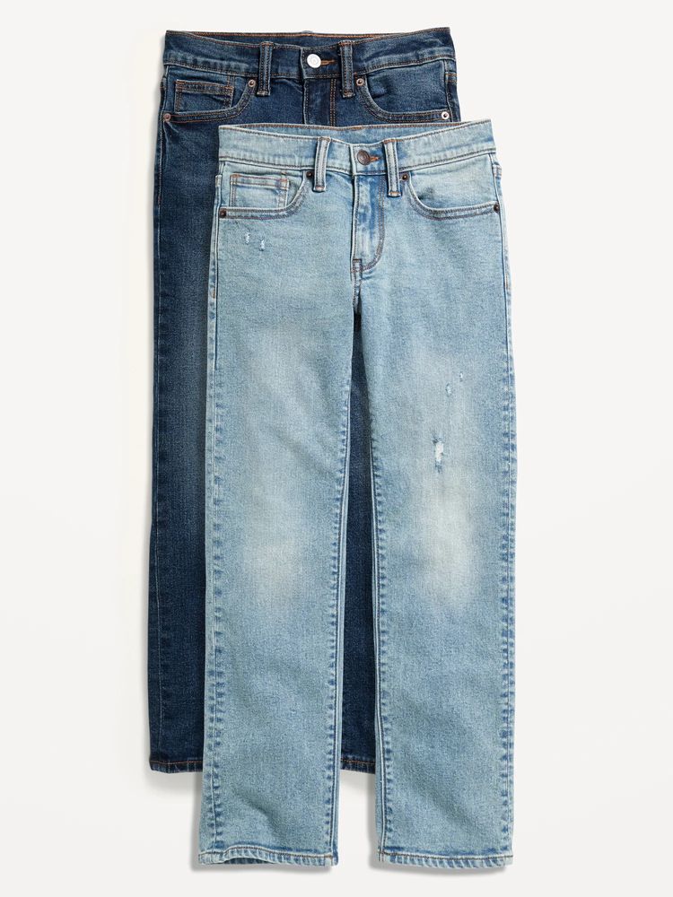 Built-In Flex Straight Jeans 2-Pack for Boys