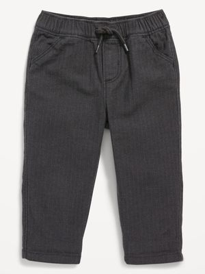 Relaxed Twill Pull-On Pants for Baby