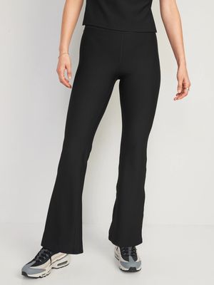Extra High-Waisted PowerSoft Rib-Knit Flare Pants for Women