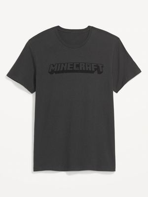 Minecraft Gender-Neutral Graphic T-Shirt for Adults