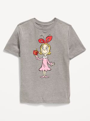 Dr. Seuss The Grinch Matching Gender-Neutral T-Shirt for Kids
