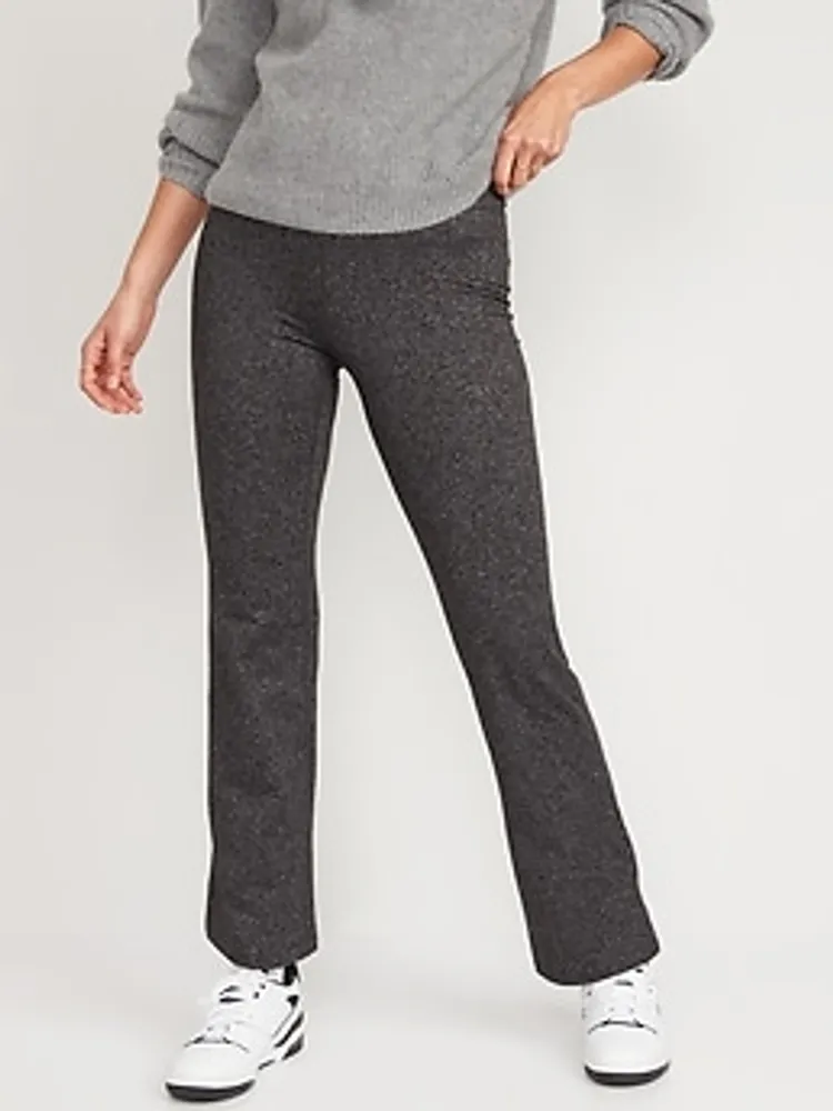 High-Waisted CozeCore Boot-Cut Leggings