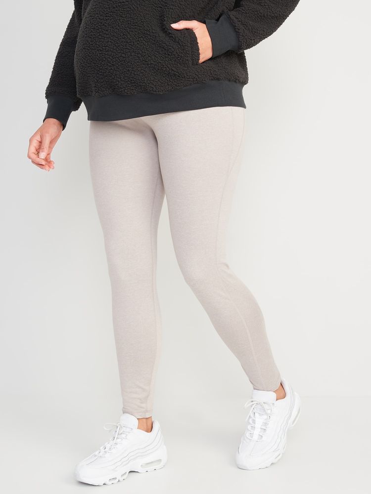 Old Navy Maternity High-Waisted CozeCore Slim Flare Leggings