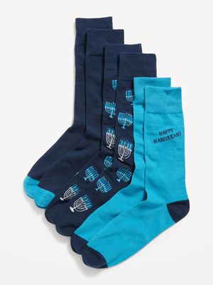 Printed Novelty Statement Socks 3-Pack for Men