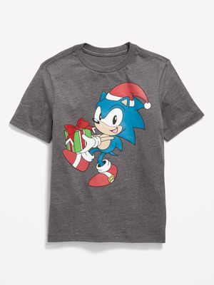 Sonic The Hedgehog Gender-Neutral Holiday T-Shirt for Kids