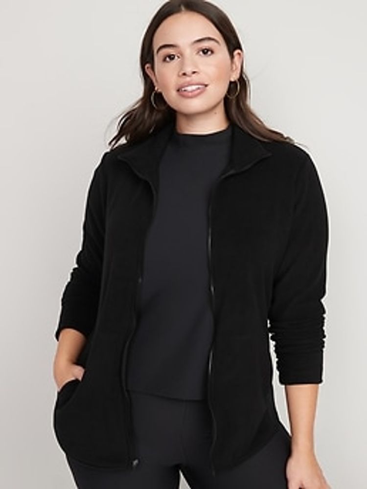 Full-Zip Fleece Jacket for Women