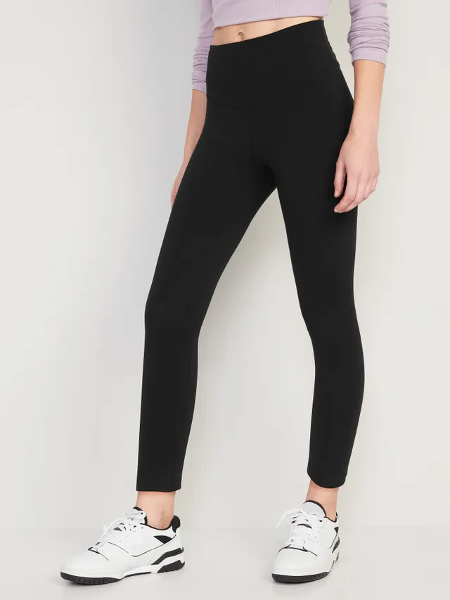 Old Navy Extra High-Waisted PowerSoft Ribbed Flare Leggings