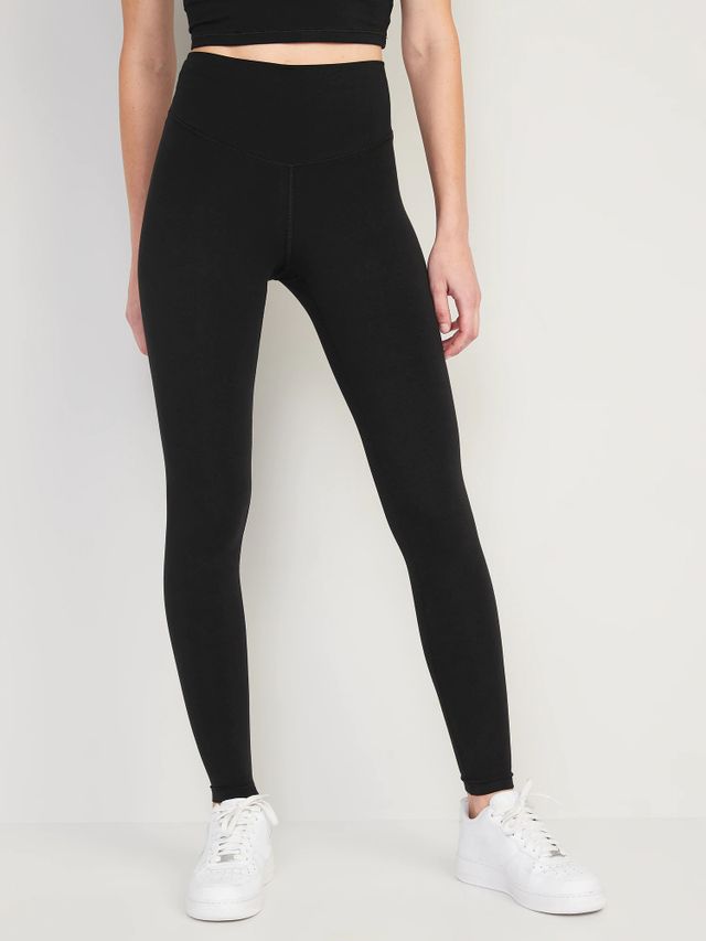 Extra High-Waisted PowerSoft Rib-Knit Super Flare Leggings for Women, Old  Navy