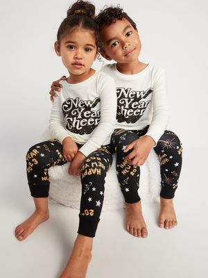 Unisex Matching Print Pajamas for Toddler & Baby
