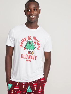 Matching Christmas Graphic T-Shirt for Men