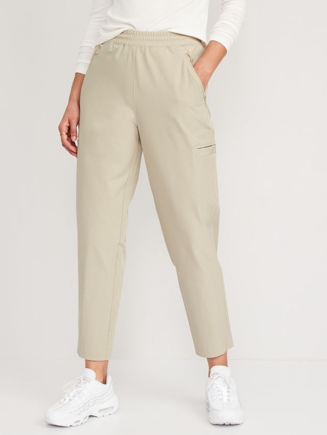 High-Waisted All-Seasons StretchTech Cargo Pants