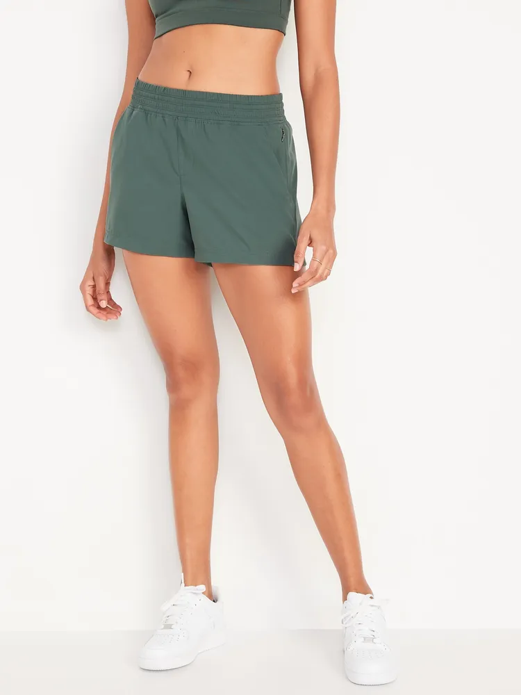 Old Navy High-Waisted StretchTech Shorts for Women -- 3.5-inch