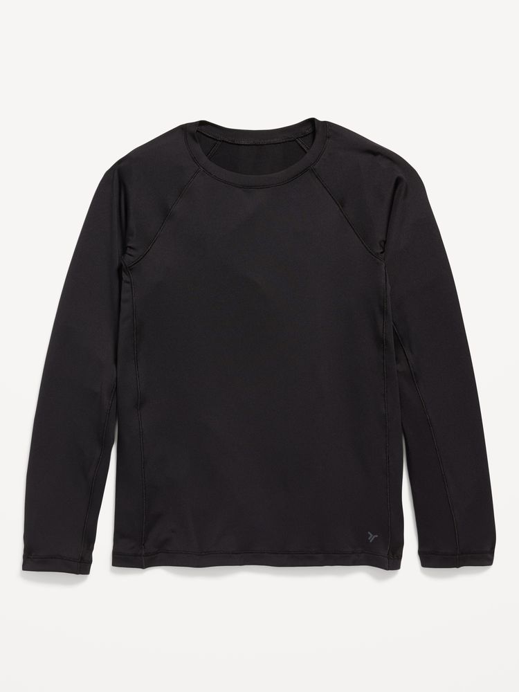 Long-Sleeve Go-Dry Cool Base Layer T-Shirt for Boys