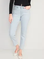 Curvy High-Waisted OG Straight Ankle Jeans for Women