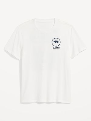 Logo-Graphic Crew-Neck T-Shirt for Men