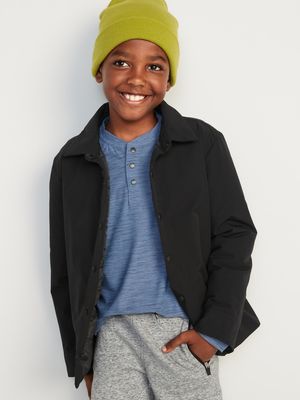 StretchTech Water-Resistant Shacket for Boys