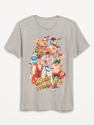 Street Fighter II Gender-Neutral Graphic T-Shirt for Adults
