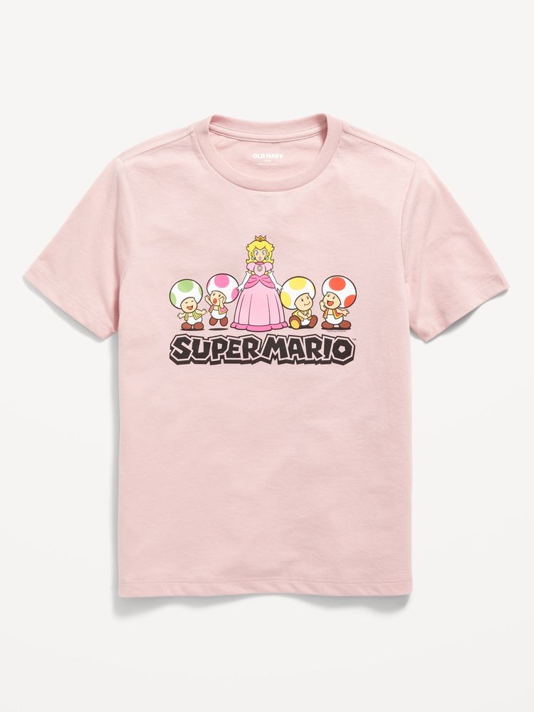 Super Mario Gender-Neutral T-Shirt for Kids