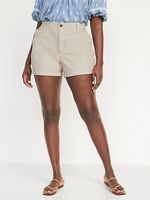 High-Waisted OGC Chino Shorts for Women - 5-inch inseam