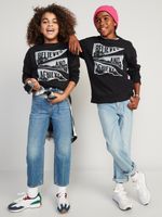 Graphic Gender-Neutral Crew-Neck Sweatshirt for Kids