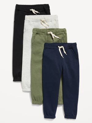 Unisex Sweatpants 4-Pack for Toddler