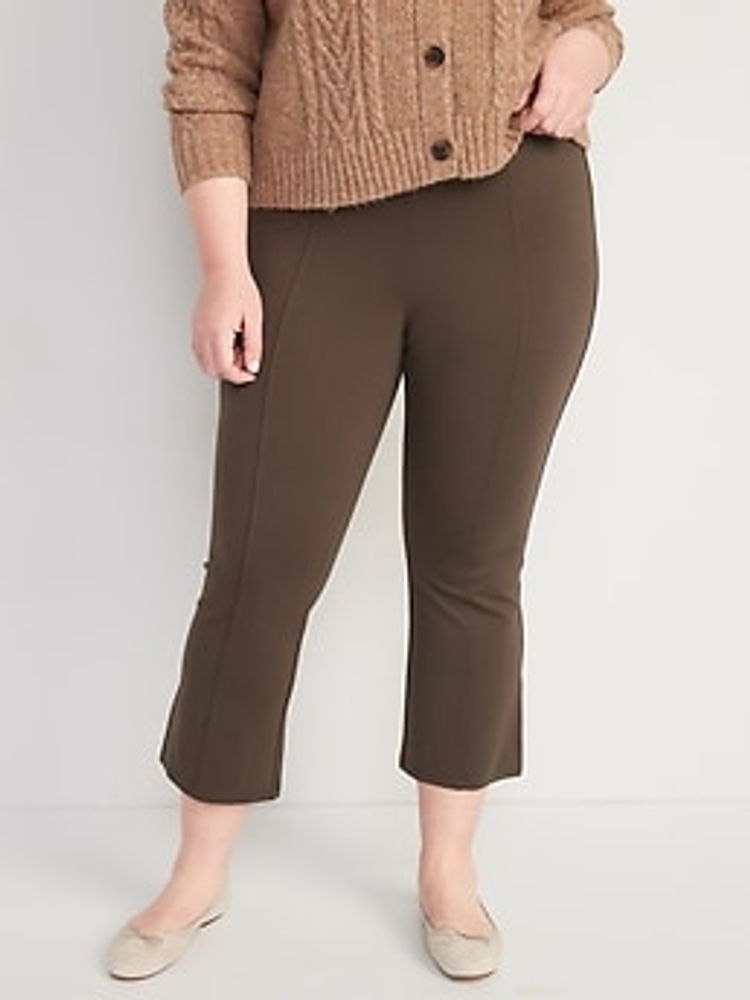 Extra High-Waisted Stevie Cropped Flare Pants for Women