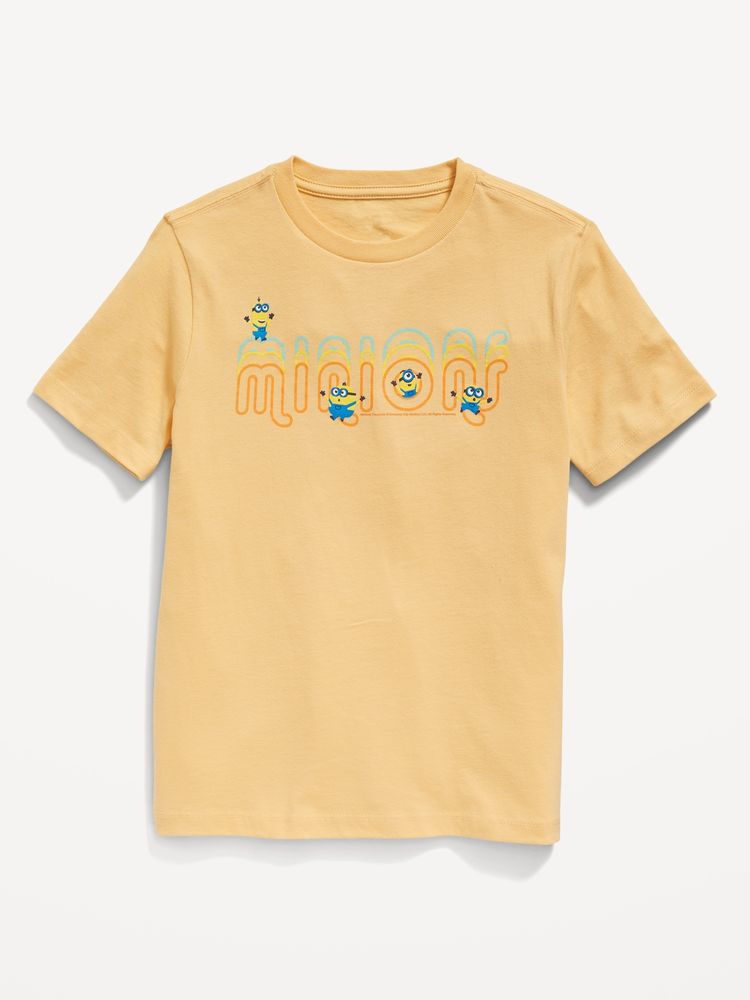 Minions Gender-Neutral Graphic T-Shirt for Kids