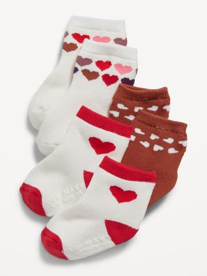 Unisex 3-Pack Printed Socks for Baby