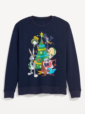Looney Tunes Christmas Gender-Neutral Sweatshirt for Adults