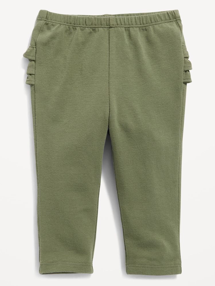 Ruffle-Trim Leggings for Baby