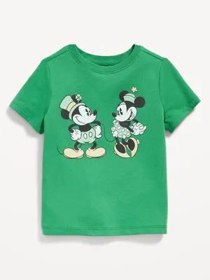 Disney Mickey & Minnie St. Patricks Day Matching Unisex T-Shirt for Toddler