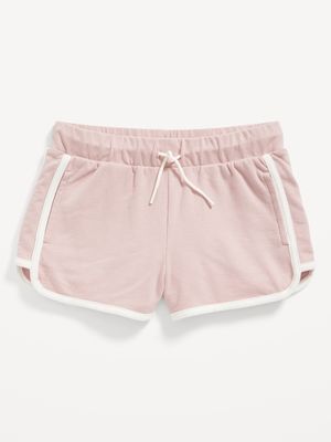 French Terry Dolphin-Hem Cheer Shorts for Girls