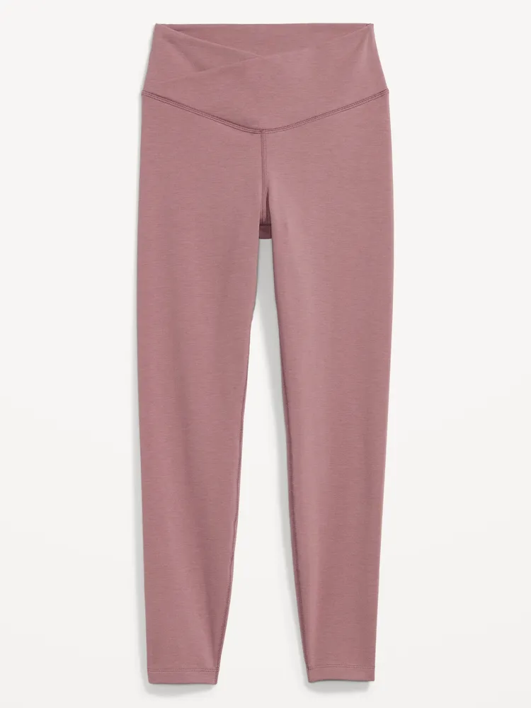 Extra High-Waisted PowerChill Crossover 7/8-Length Leggings for Women