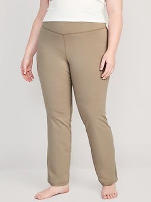 Extra High-Waisted PowerChill Hidden-Pocket Slim Boot-Cut Pants for Women