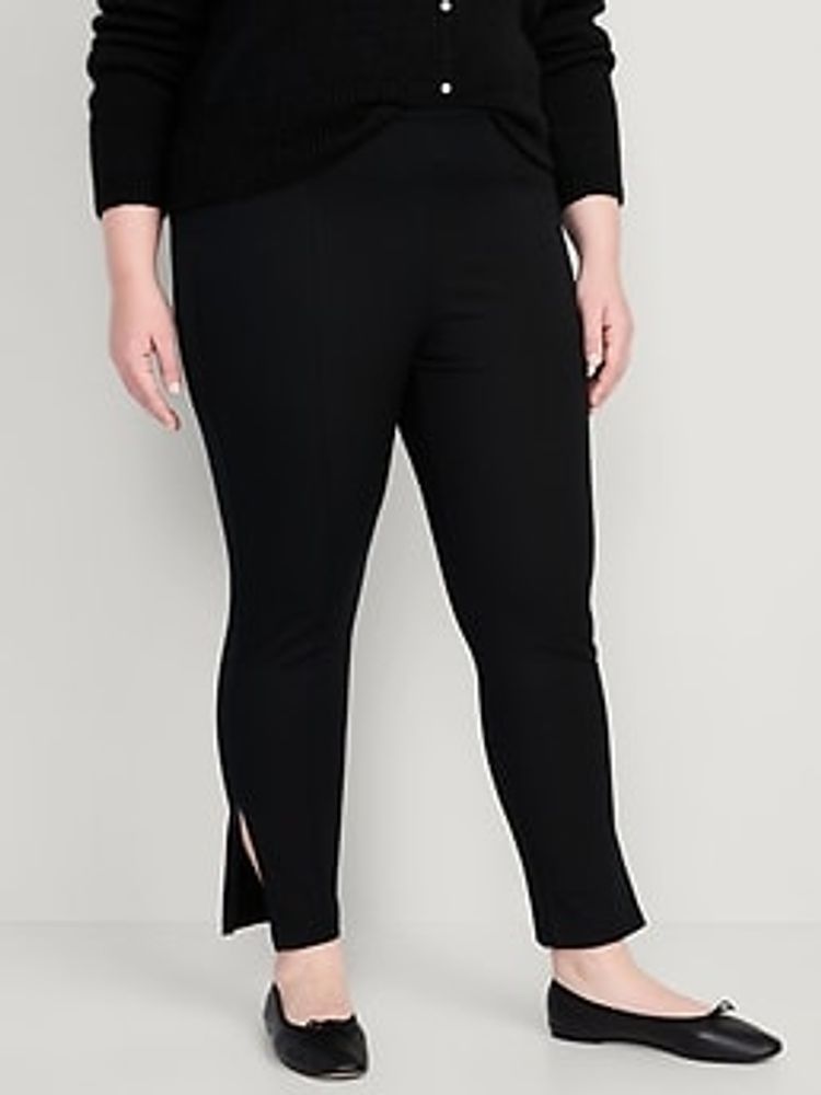 High-Waisted Pull-On Pixie Skinny Ankle Pants for Women